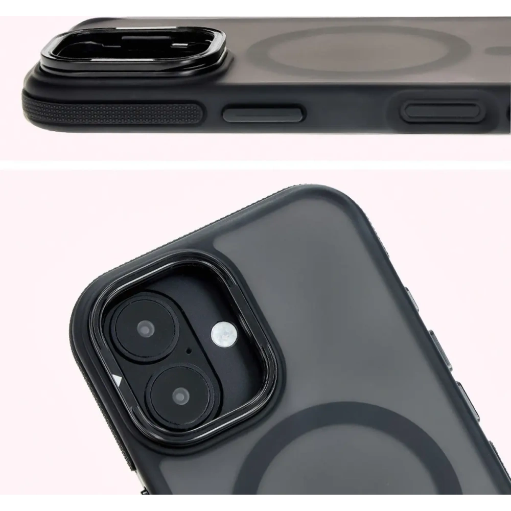 Wholesale Bizon Case Eclipse Apple iPhone 16 Plus smoky with a black frame - BIZ6482 - {ean13} - Hurt