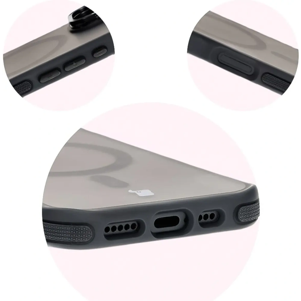 Wholesale Bizon Case Eclipse Apple iPhone 16 Plus smoky with a black frame - BIZ6482 - {ean13} - Hurt