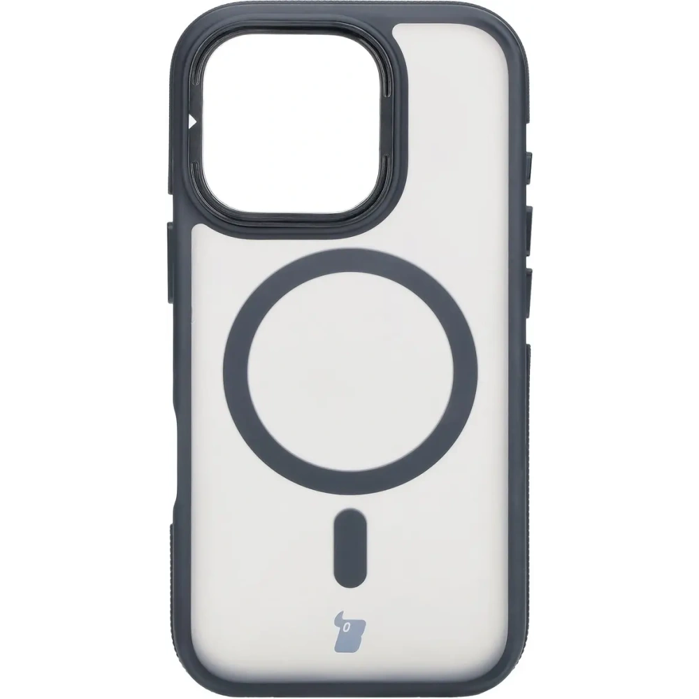 Hurtownia GSM - Bizon Case Eclipse Apple iPhone 16 Pro füstös fekete kerettel - BIZ6483 - {ean13} - Hurt