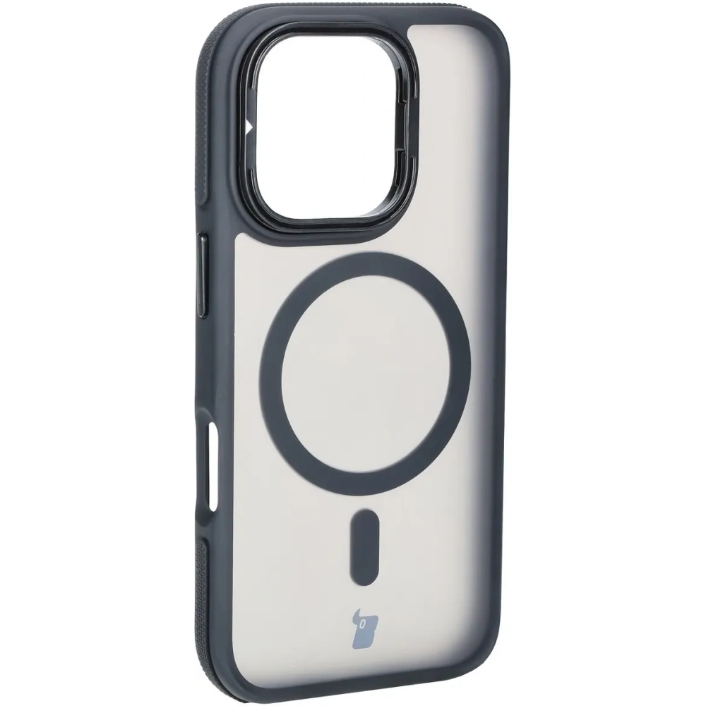 Hurtownia GSM - Bizon Case Eclipse Apple iPhone 16 Pro füstös fekete kerettel - BIZ6483 - {ean13} - Hurt