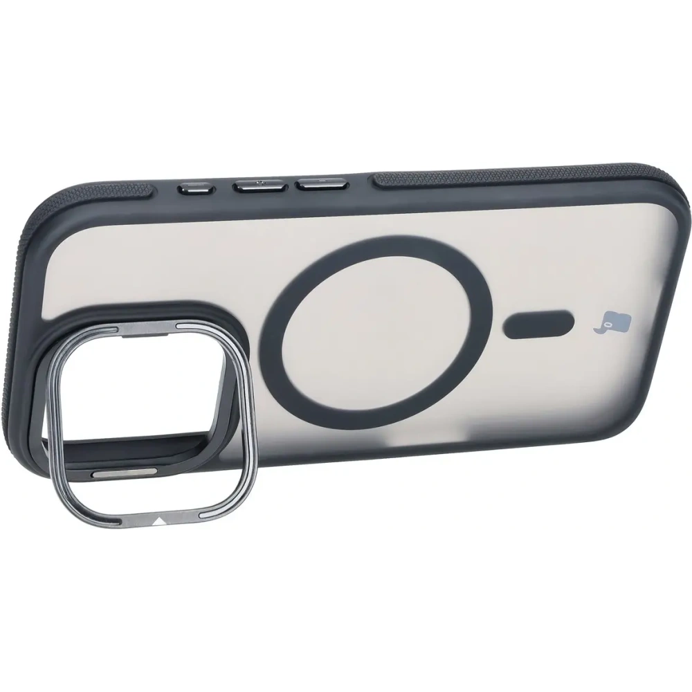 Hurtownia GSM - Bizon Case Eclipse Apple iPhone 16 Pro füstös fekete kerettel - BIZ6483 - {ean13} - Hurt