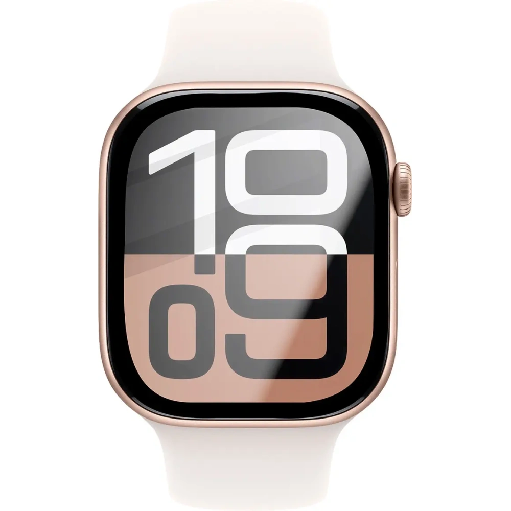 Wholesale Bizon Glass Watch Edge Hybrid Apple Watch 10 42 mm black - BIZ6487 - {ean13} - Hurt