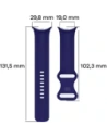 Hurtownia GSM - Bizon Strap Watch Silicone Google Pixel Ceas 3 (45mm) safir - BIZ6489 - {ean13} - Hurt