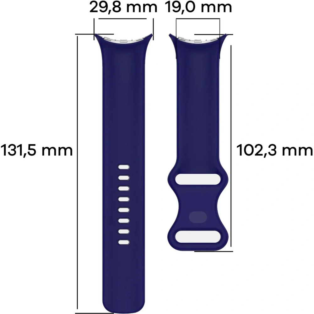 Hurtownia GSM - Bizon Strap Watch Silicone Google Pixel Ceas 3 (45mm) safir - BIZ6489 - {ean13} - Hurt