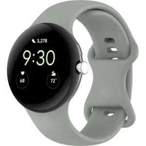 Wholesale Bizon Strap Watch Silicone Google Pixel Watch 3 (45mm) grey - BIZ6491 - {ean13} - Hurt