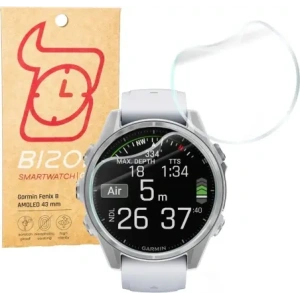 Wholesale Bizon Glass Watch Hydrogel Garmin Fenix 8 AMOLED 43 mm [2 PACK] - BIZ6492 - {ean13} - Hurt