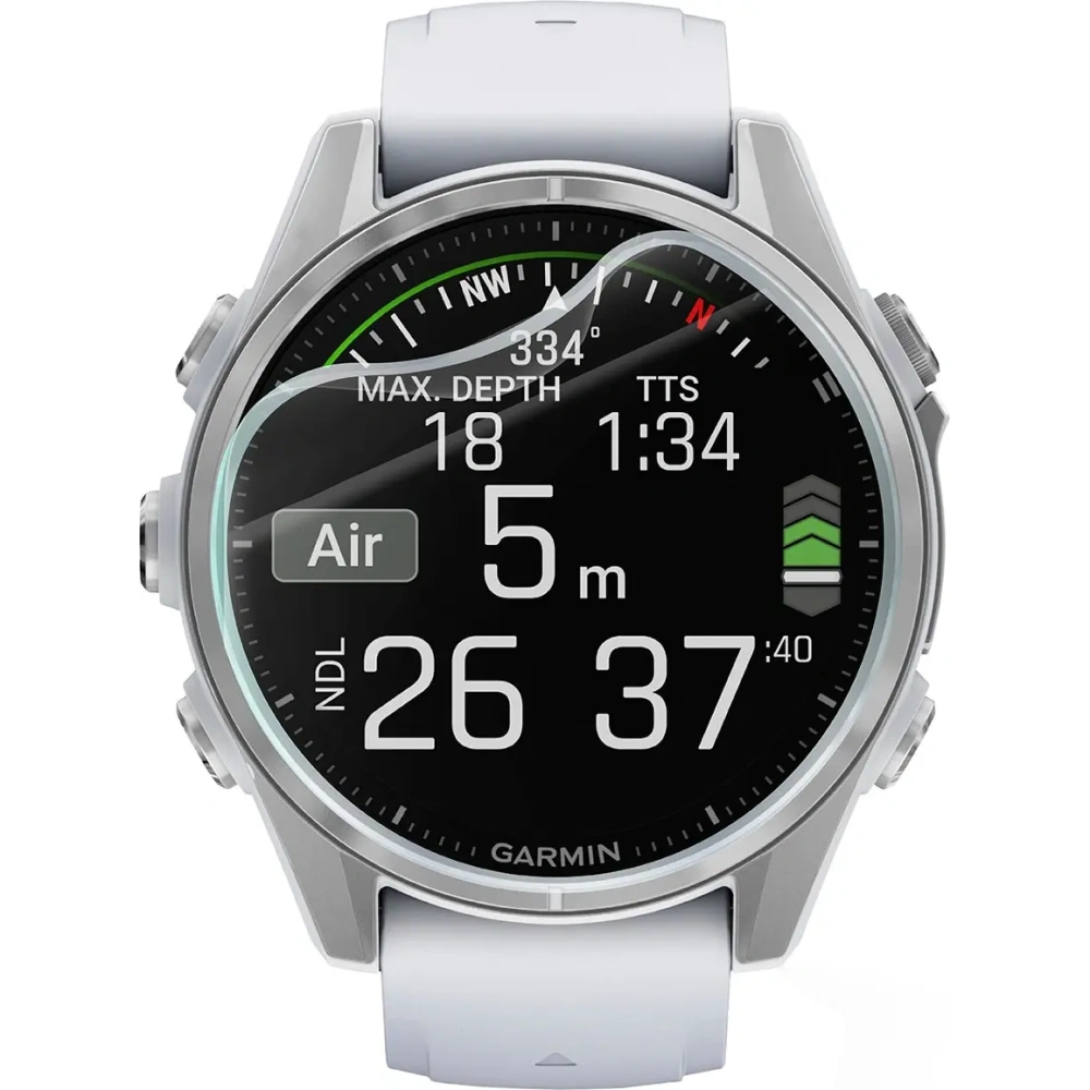 Hurtownia GSM - Folia hydrożelowa na ekran Bizon Glass Watch Hydrogel do Garmin Fenix 8 AMOLED 43 mm [2 PACK] - BIZ6492 - {ean13} - Hurt