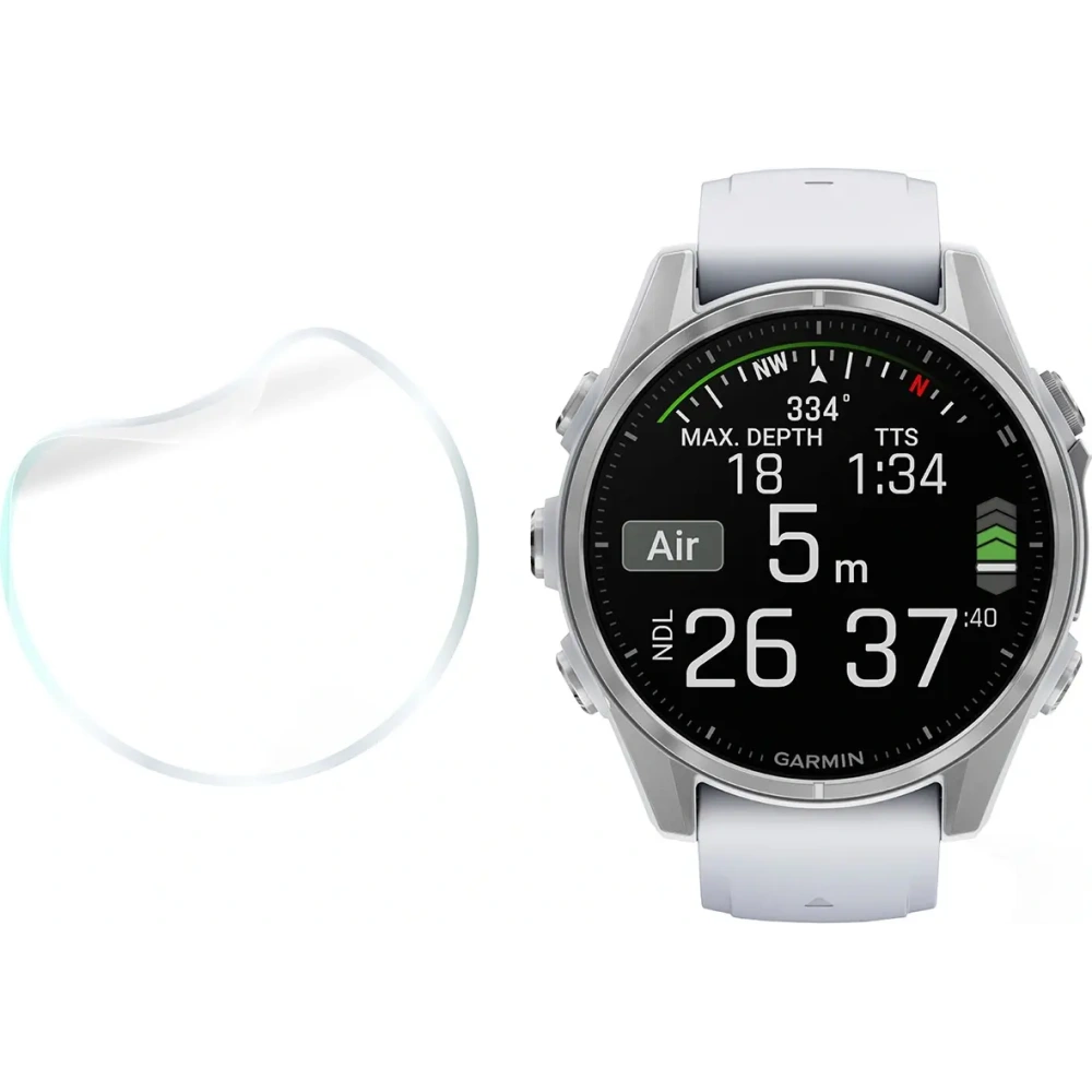 Hurtownia GSM - Folia hydrożelowa na ekran Bizon Glass Watch Hydrogel do Garmin Fenix 8 AMOLED 43 mm [2 PACK] - BIZ6492 - {ean13} - Hurt