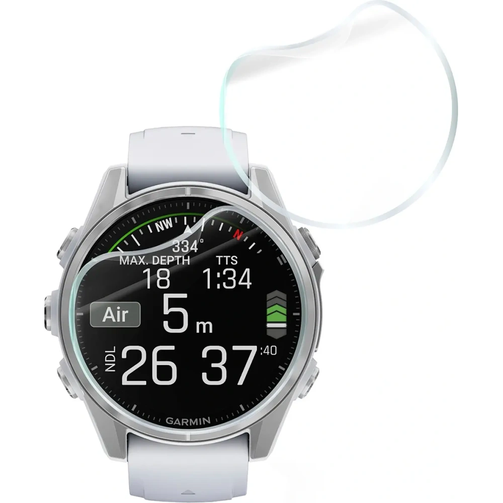 Hurtownia GSM - Folia hydrożelowa na ekran Bizon Glass Watch Hydrogel do Garmin Fenix 8 AMOLED 43 mm [2 PACK] - BIZ6492 - {ean13} - Hurt