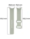 Hurtownia GSM - Bizon Strap Watch Silicone Google Pixel Ceas 3 (45mm) khaki - BIZ6493 - {ean13} - Hurt