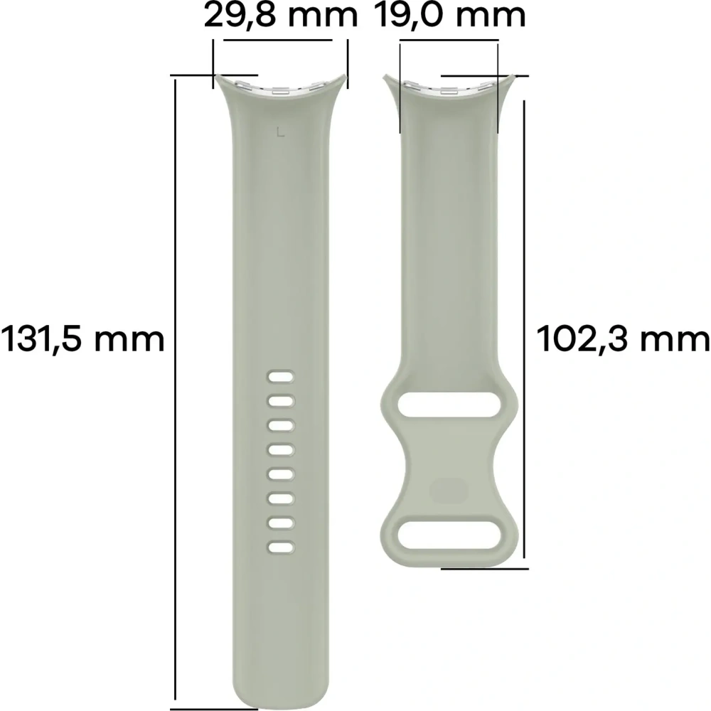 Hurtownia GSM - Bizon Strap Watch Silicone Google Pixel Ceas 3 (45mm) khaki - BIZ6493 - {ean13} - Hurt