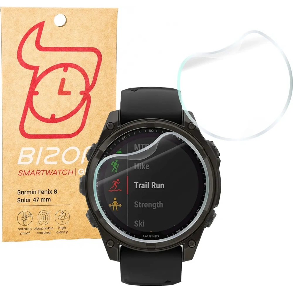 Hurtownia GSM - Fólie hydrogelová na displej Bizon Glass Watch Hydrogel pro Garmin Fenix 8 Solar 47 mm [2 PACK] - BIZ6496 - {ean13} - Hurt