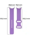 Wholesale Bizon Strap Watch Silicone Google Pixel Watch 3 (45mm) purple - BIZ6497 - {ean13} - Hurt
