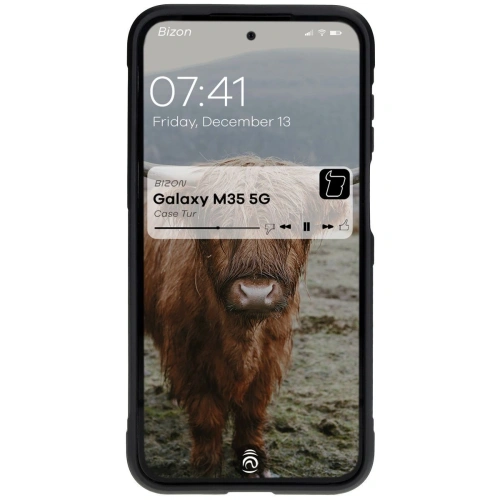 Pancerne etui Bizon Case Tur do Samsung Galaxy M35 5G czarne