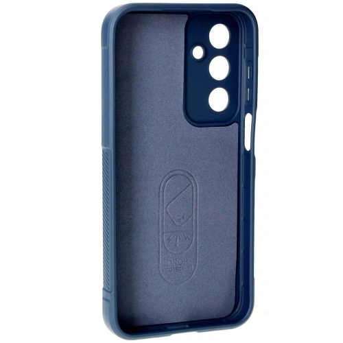 Pancerne etui Bizon Case Tur do Samsung Galaxy M35 5G granatowe