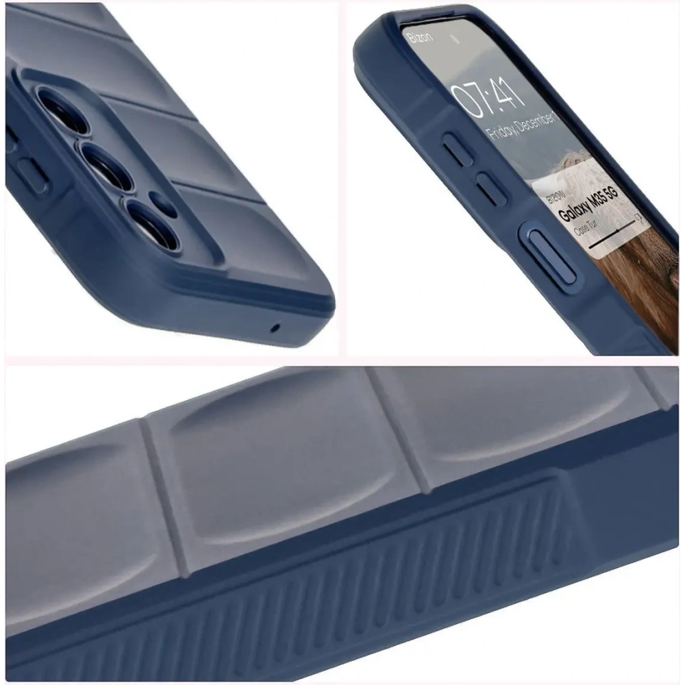 Hurtownia GSM - Pancerne etui Bizon Case Tur do Samsung Galaxy M35 5G granatowe - BIZ6499 - {ean13} - Hurt