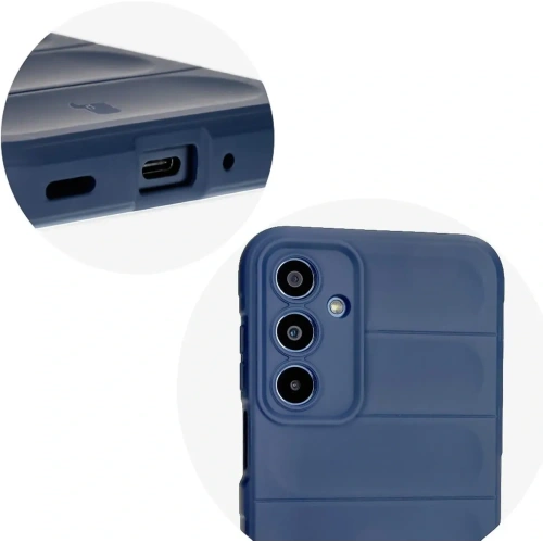 Pancerne etui Bizon Case Tur do Samsung Galaxy M35 5G granatowe