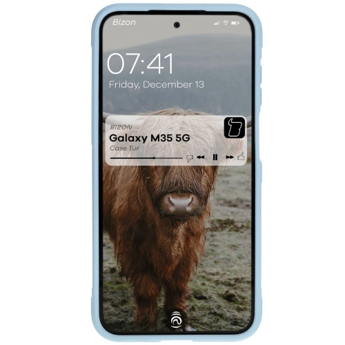 Pancerne etui Bizon Case Tur do Samsung Galaxy M35 5G jasnoniebieskie