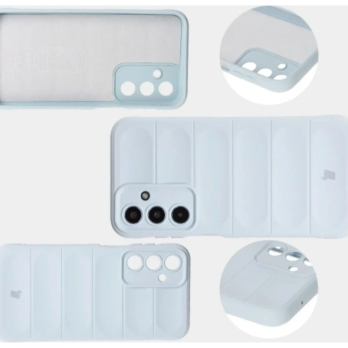 Pancerne etui Bizon Case Tur do Samsung Galaxy M35 5G jasnoniebieskie