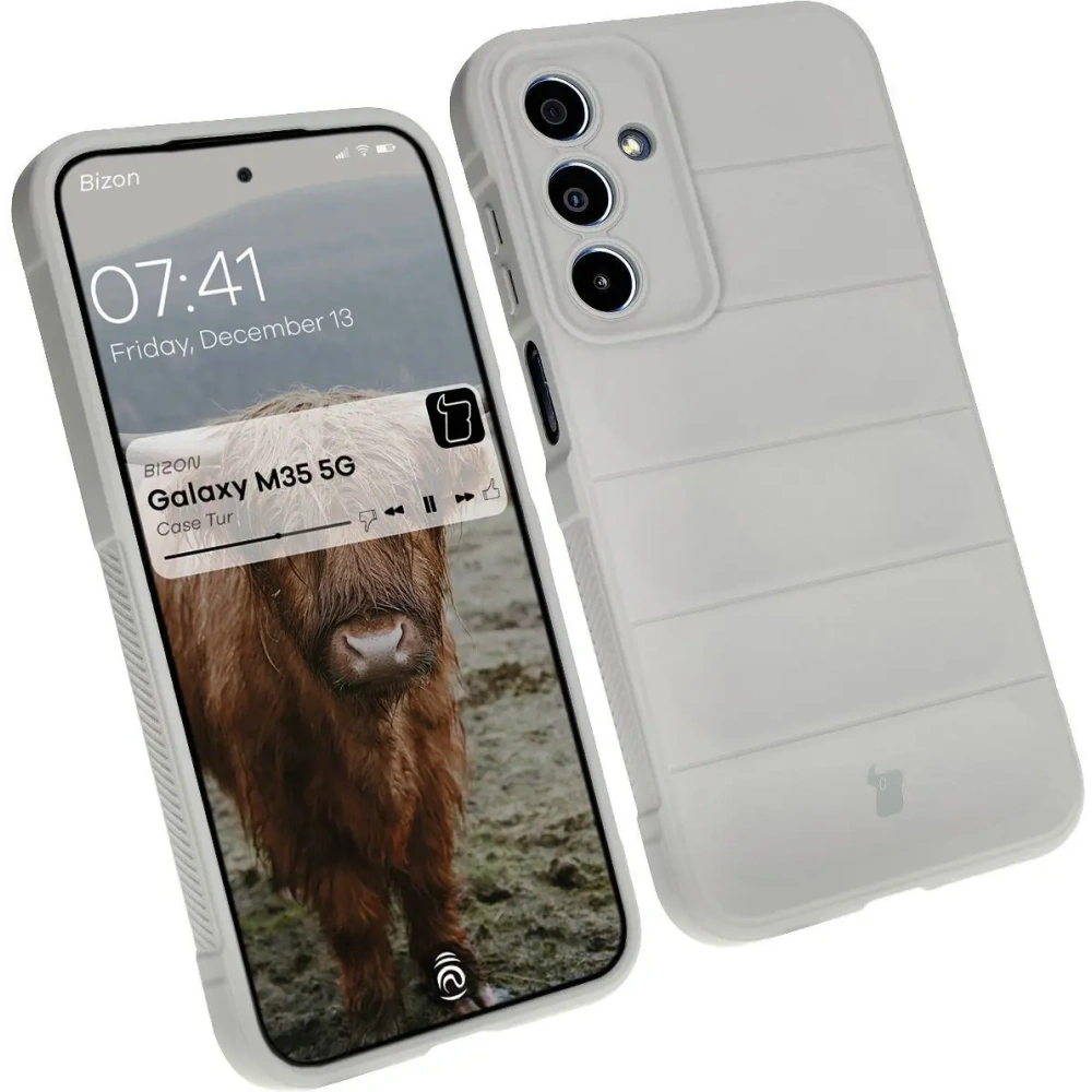 Hurtownia GSM - Pancéřové pouzdro Bizon Case Tur do Samsung Galaxy M35 5G světle šedé - BIZ6501 - {ean13} - Hurt