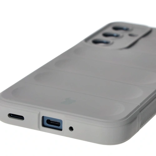 Pancerne etui Bizon Case Tur do Samsung Galaxy M35 5G jasnoszare