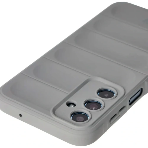 Pancerne etui Bizon Case Tur do Samsung Galaxy M35 5G jasnoszare