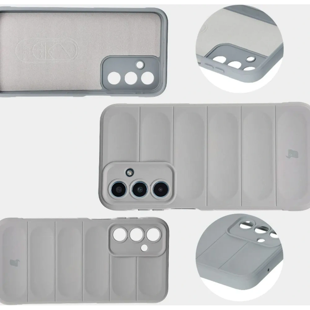 Wholesale Bizon Case Tur Samsung Galaxy M35 5G light grey - BIZ6501 - {ean13} - Hurt