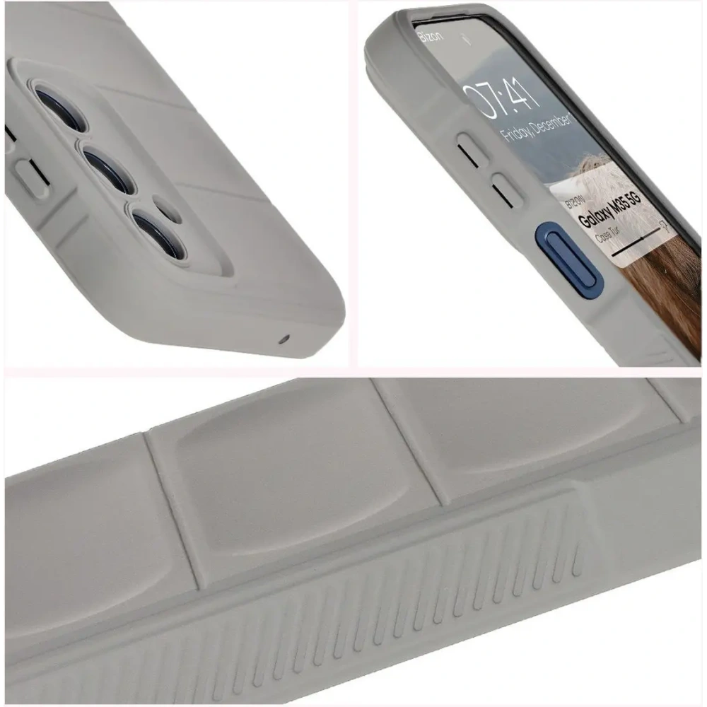 Hurtownia GSM - Pancéřové pouzdro Bizon Case Tur do Samsung Galaxy M35 5G světle šedé - BIZ6501 - {ean13} - Hurt