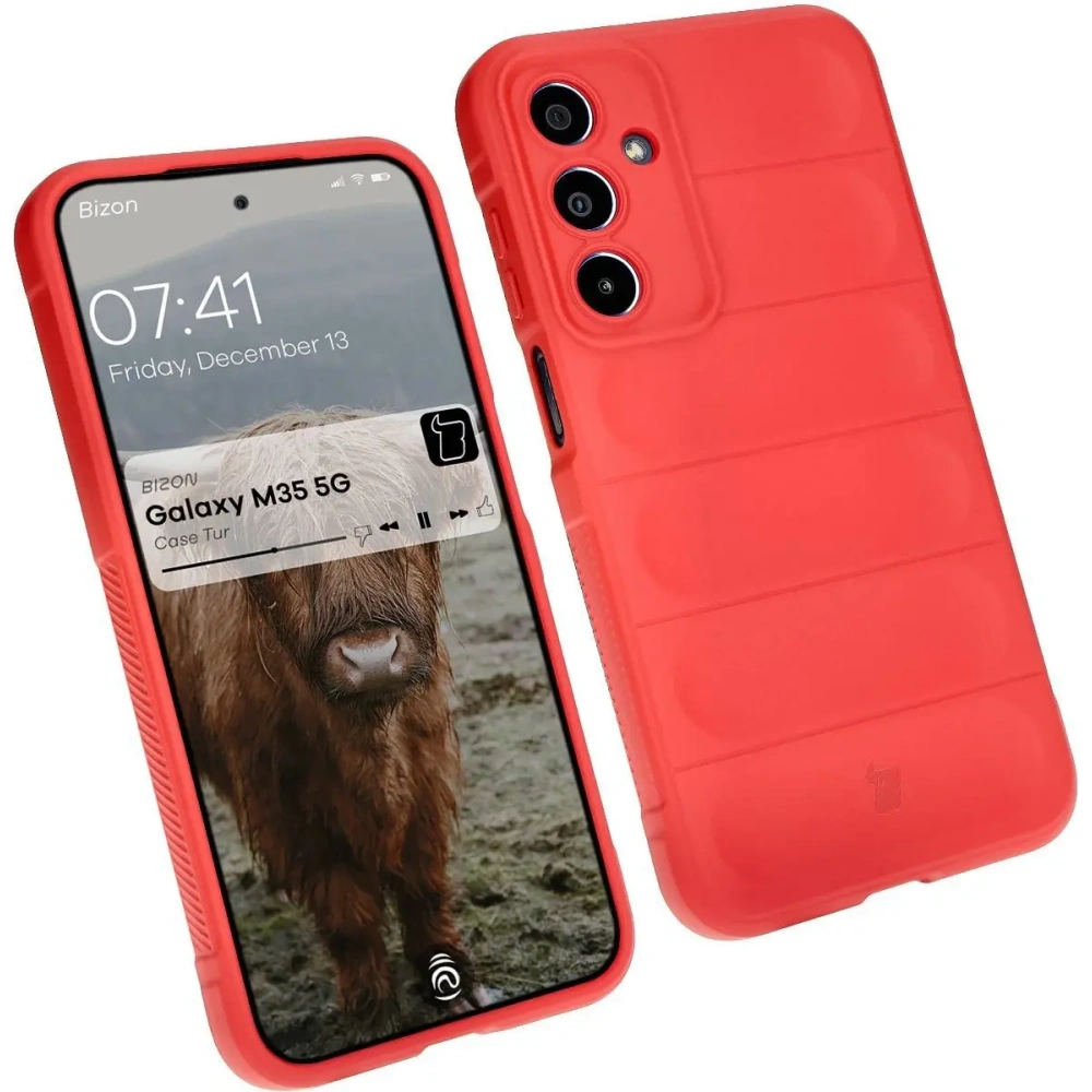 Wholesale Bizon Case Tur Samsung Galaxy M35 5G red - BIZ6502 - {ean13} - Hurt