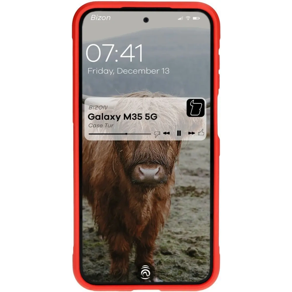 Wholesale Bizon Case Tur Samsung Galaxy M35 5G red - BIZ6502 - {ean13} - Hurt