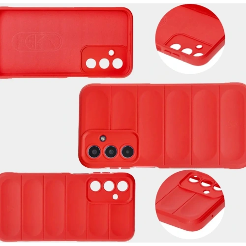 Pancerne etui Bizon Case Tur do Samsung Galaxy M35 5G czerwone