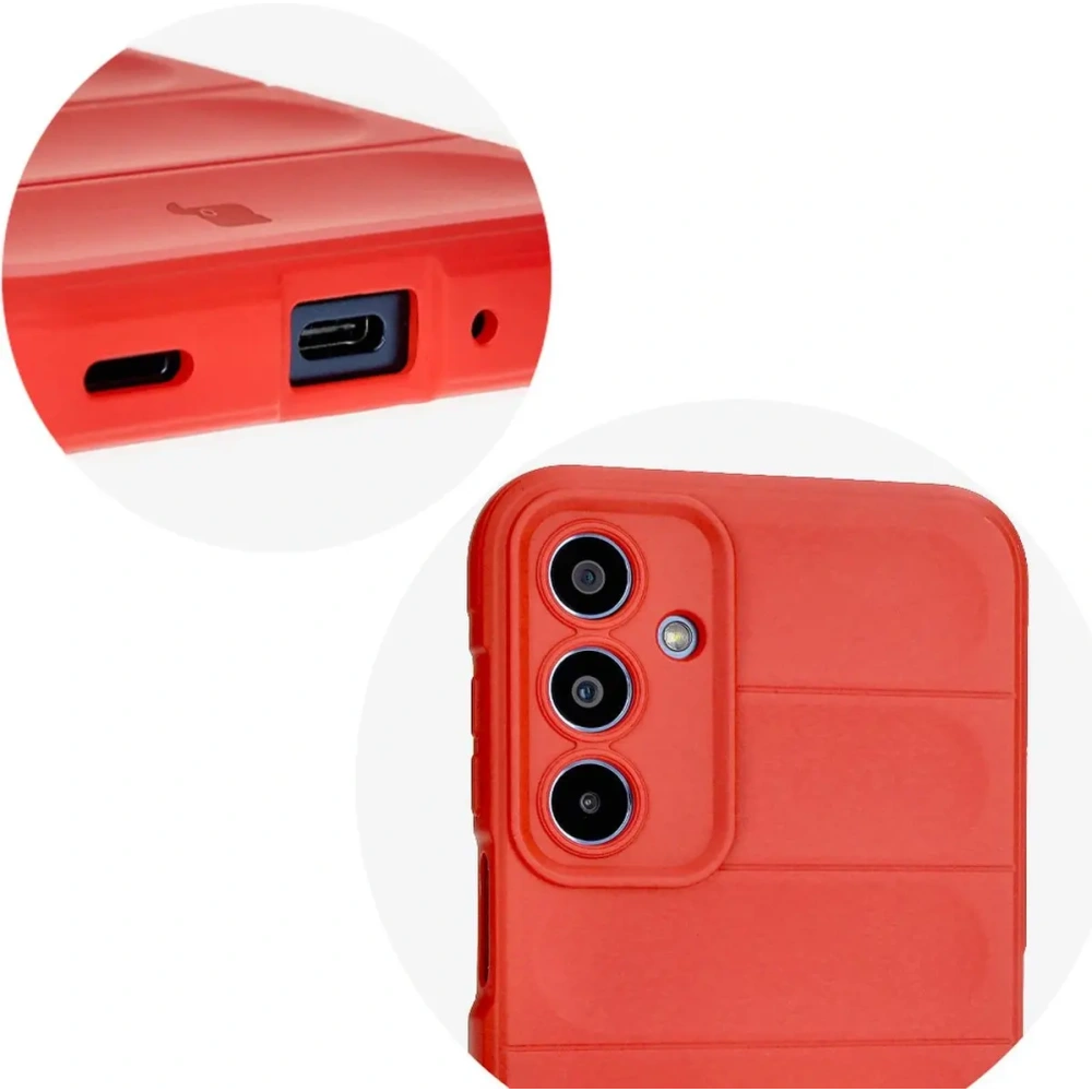 Wholesale Bizon Case Tur Samsung Galaxy M35 5G red - BIZ6502 - {ean13} - Hurt