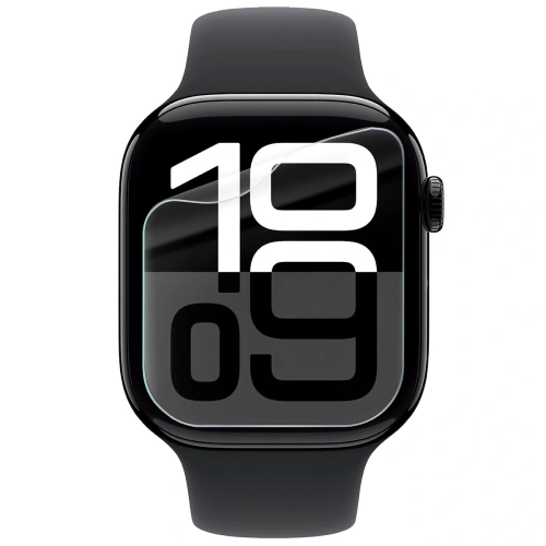 Folia hydrożelowa na ekran Bizon Glass Watch Hydrogel do Apple Watch 10 / 11 46mm [2 PACK]