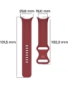 Hurtownia GSM - Bizon Strap Watch Silicone Google Pixel Watch 3 (45mm) carmin - BIZ6505 - {ean13} - Hurt