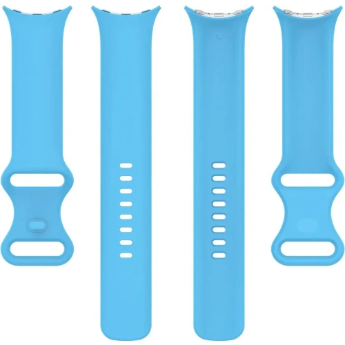 Silikonowy pasek Bizon Strap Watch Silicone do Google Pixel Watch 3 (45mm) błękitny