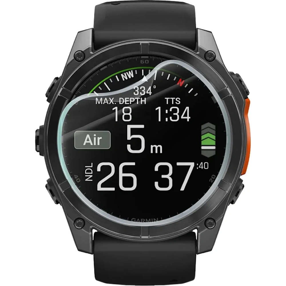 Hurtownia GSM - Folia hydrogelová na displej Bizon Glass Watch Hydrogel pro Garmin Fenix 8 Solar 51 mm / AMOLED 47 mm / AMOLED 51 mm [2 PACK] - BIZ6507 - {ean13} - Hurt