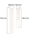 Wholesale Bizon Strap Watch Silicone Google Pixel Watch 3 (45mm) white - BIZ6508 - {ean13} - Hurt