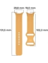 Wholesale Bizon Strap Watch Silicone Google Pixel Watch 3 (45mm) yellow - BIZ6509 - {ean13} - Hurt