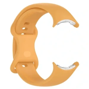Hurtownia GSM - Ceas cu curea din silicon Bizon Google Pixel Watch 3 (45mm) galben - BIZ6509 - {ean13} - Hurt
