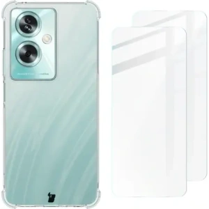 Wholesale Bizon Case Clear Pack case + 2x screen glass Oppo A79 5G clear - BIZ6510 - {ean13} - Hurt