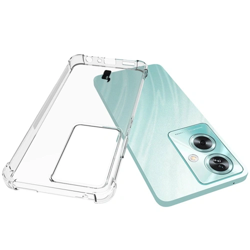 Etui + 2x szkło na ekran Bizon Case Clear Pack do Oppo A79 5G przezroczyste