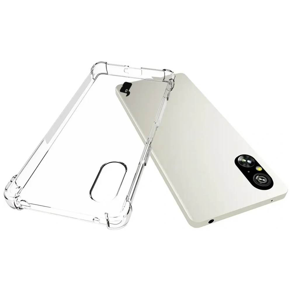 Wholesale Bizon Case Clear Pack case + 2x tempered glass + lens glass Sony Xperia 5 V - BIZ6511 - {ean13} - Hurt