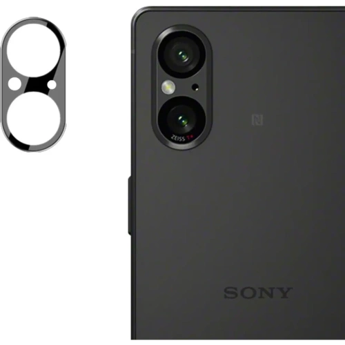 Etui + 2x szkło hartowane na ekran + szkło na obiektyw Bizon Case Clear Pack do Sony Xperia 5 V