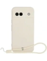 Hurtownia GSM - Silikonowe etui z pierścieniem magnetycznym Bizon Case Silicone Magnetic Sq do Google Pixel 8a beżowe - BIZ6513 - {ean13} - Hurt