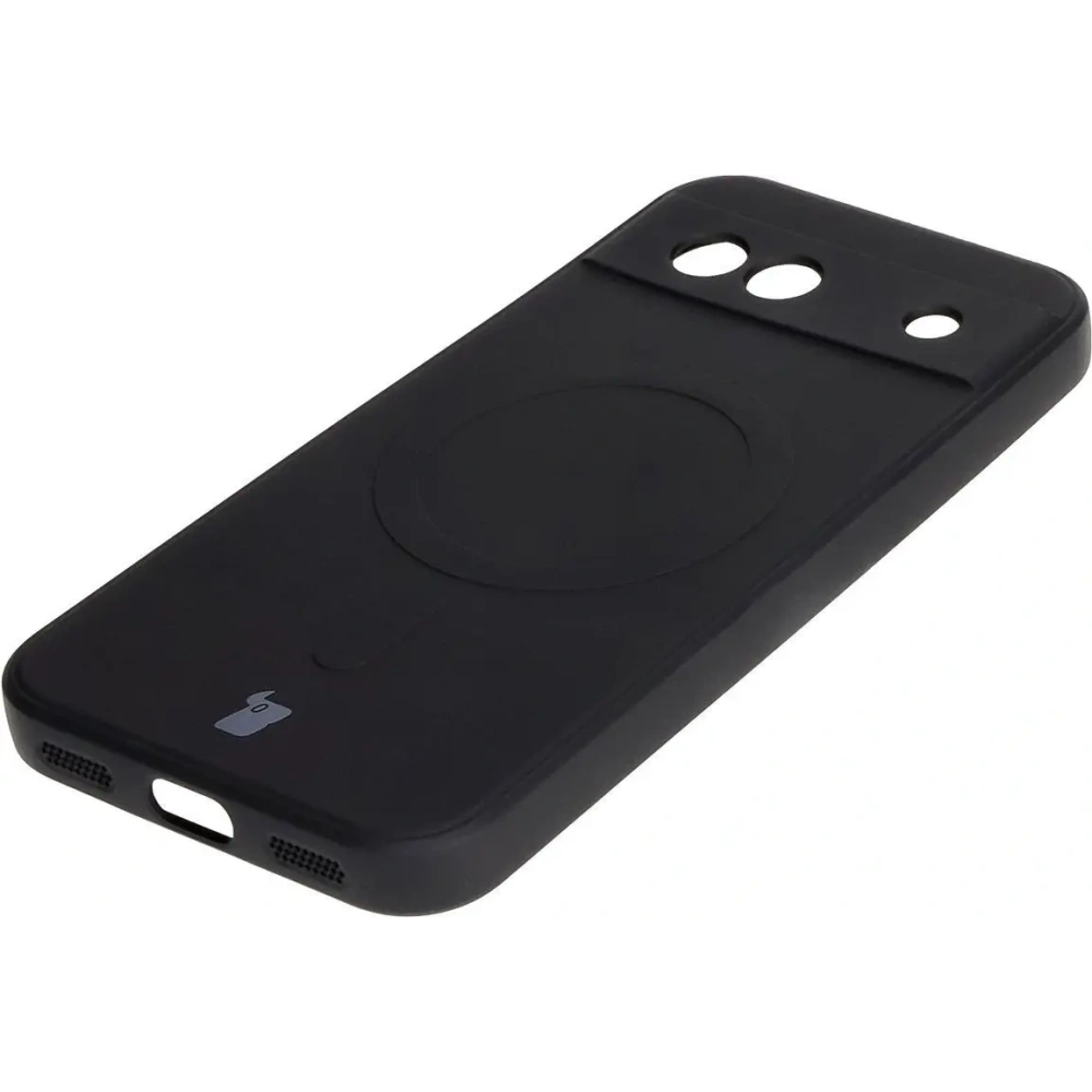 Wholesale Bizon Case Silicone Magnetic Sq Google Pixel 8a black - BIZ6514 - {ean13} - Hurt