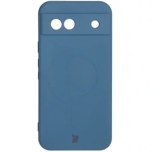 Hurtownia GSM - Silikonové pouzdro s magnetickým kroužkem Bizon Case Silicone Magnetic Sq pro Google Pixel 8a modré - BIZ6515 - {ean13} - Hurt