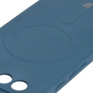 Hurtownia GSM - Silikonové pouzdro s magnetickým kroužkem Bizon Case Silicone Magnetic Sq pro Google Pixel 8a modré - BIZ6515 - {ean13} - Hurt