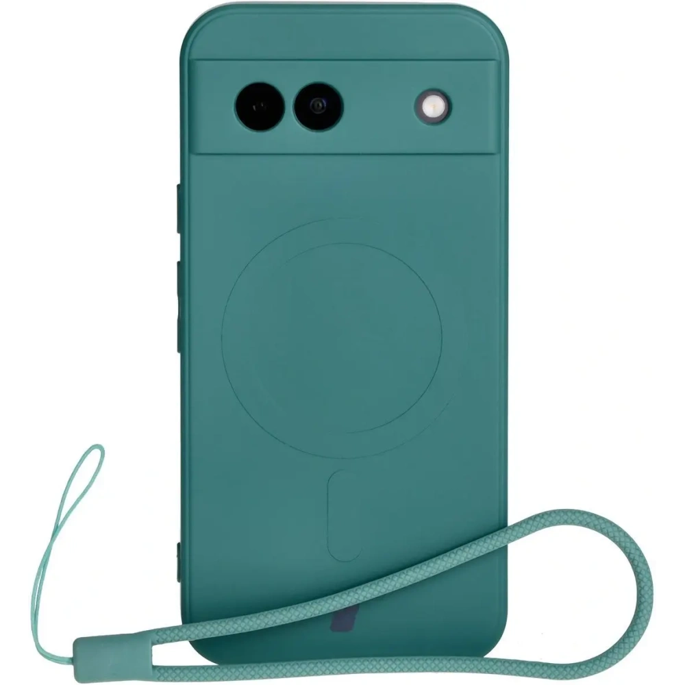 Hurtownia GSM - Bizon Case Silikon Magnetic Sq Google Pixel 8a dunkelgrün - BIZ6516 - {ean13} - Hurt