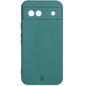 Hurtownia GSM - Bizon Case Silicone Magnetic Sq Google Pixel 8a verde închis - BIZ6516 - {ean13} - Hurt