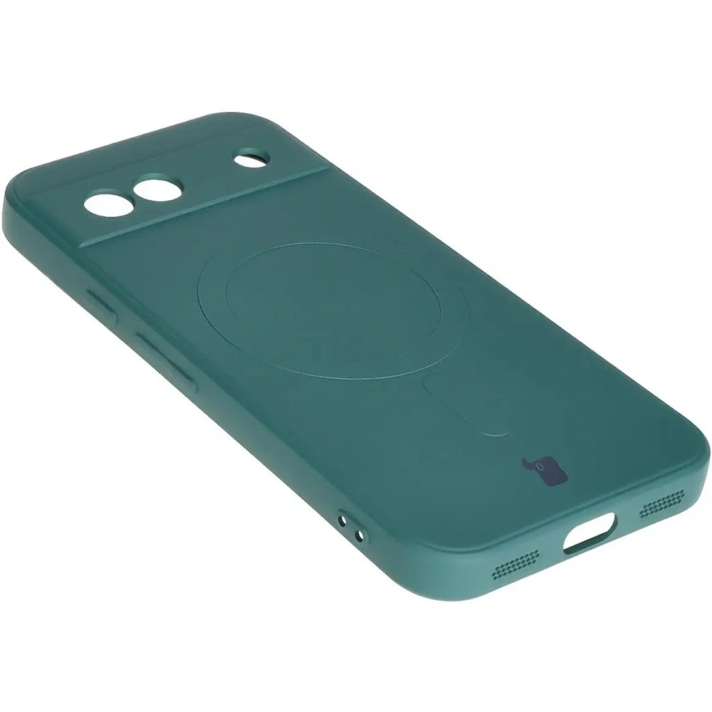 Hurtownia GSM - Bizon Case Silikon Magnetic Sq Google Pixel 8a dunkelgrün - BIZ6516 - {ean13} - Hurt